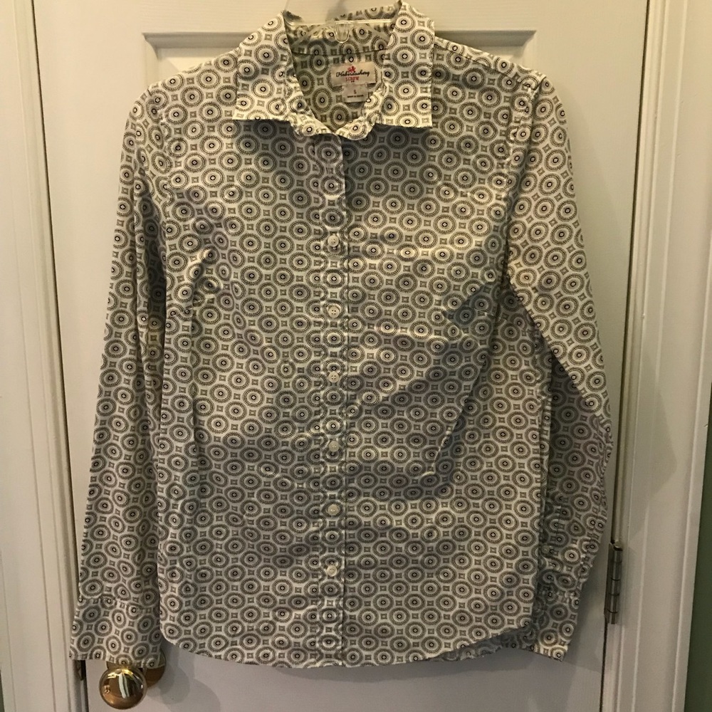 J. Crew printed button down